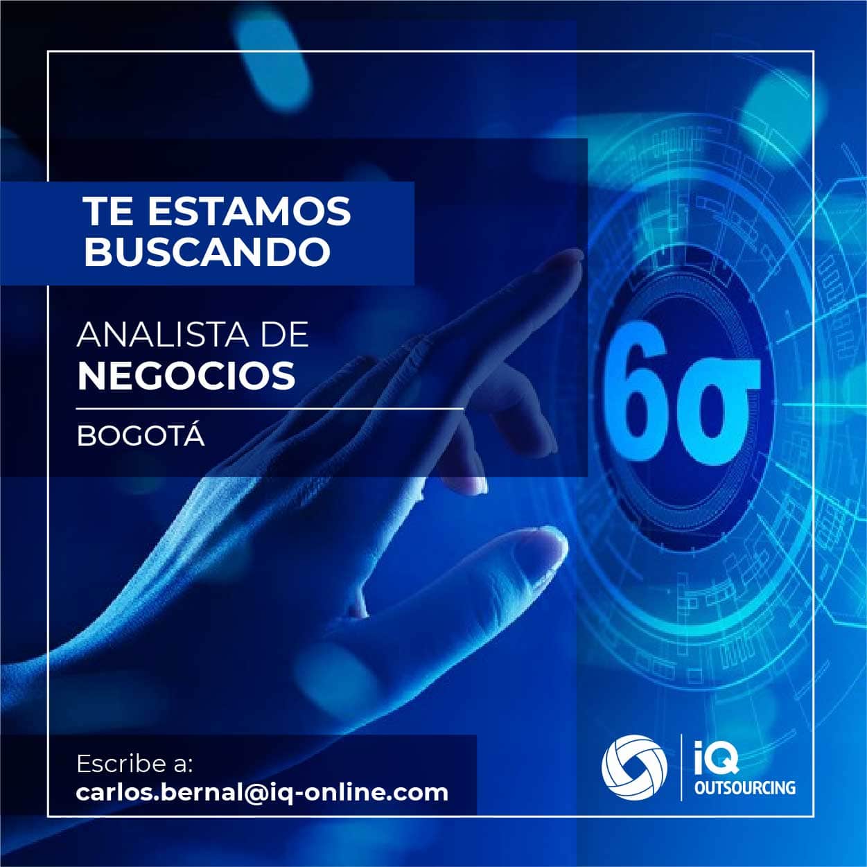 Convocatoria Analista de Negocios IQ Outsourcing