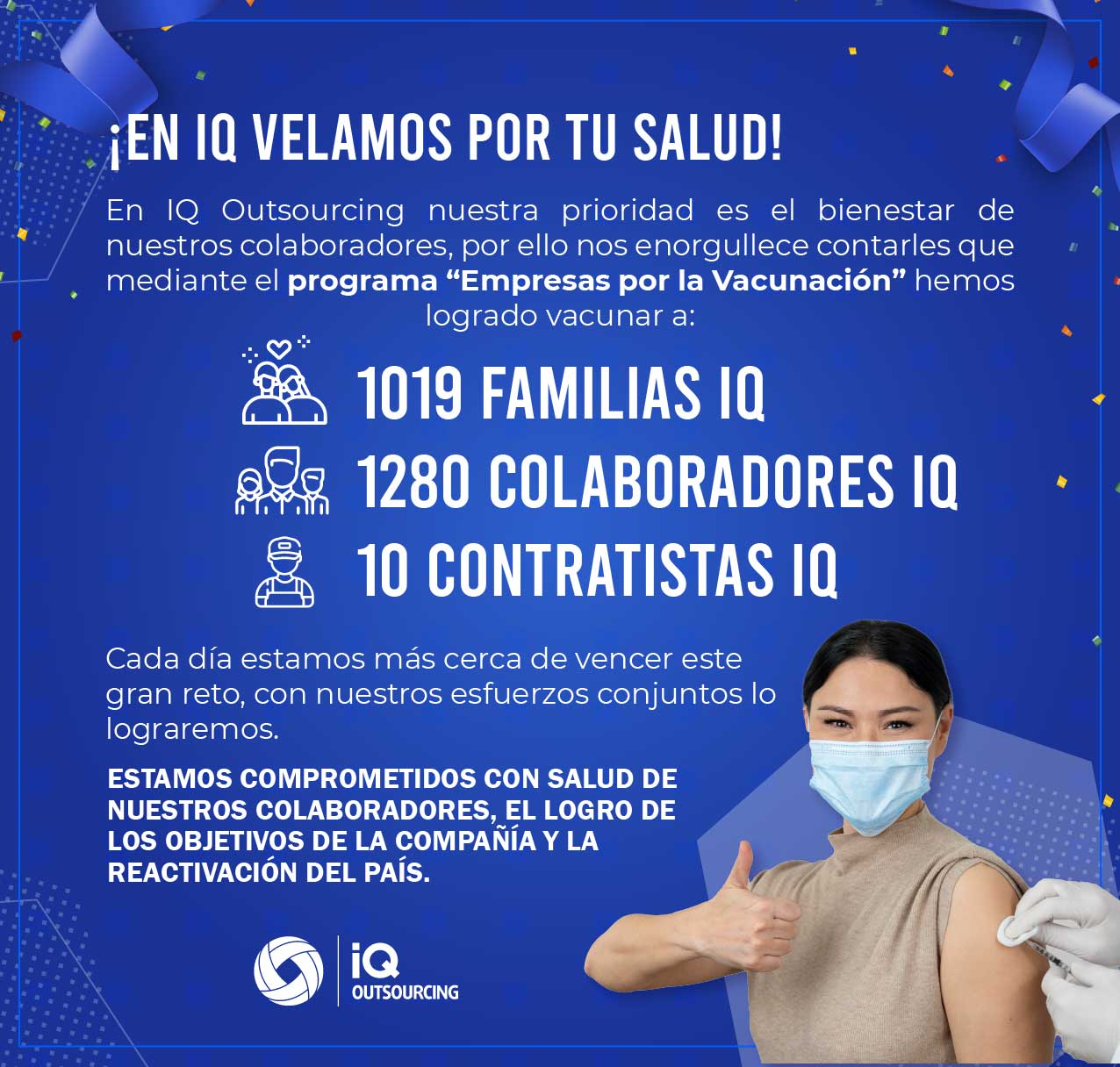 Logros de la vacunación en IQ 2021