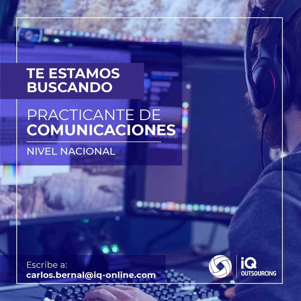 Vacante Practicante de Comunicaciones